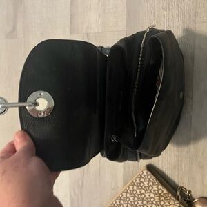 Michael Kors Black Leather back pack Bag